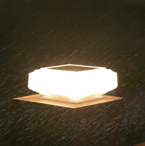 Zewnętrzna lampa solarna LED do ogrodu i na taras